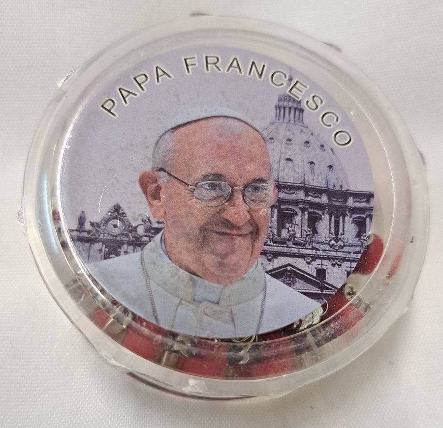 Rosenkrans Religiöst radband Påven Franciskus Religiöst radband som luktar rosor