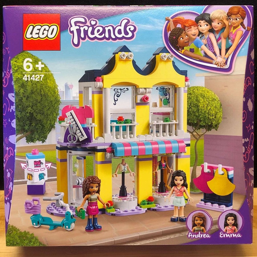 LEGO Friends 41427 "Emmas modebutik" - från 2020 oöppnad / förseglad!