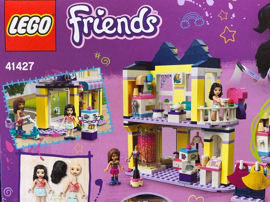 LEGO Friends 41427 "Emmas modebutik" - från 2020 oöppnad / förseglad!