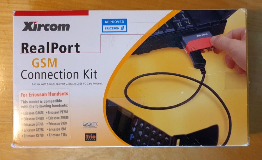 Xircom RealPort Connection kit för Ericsson