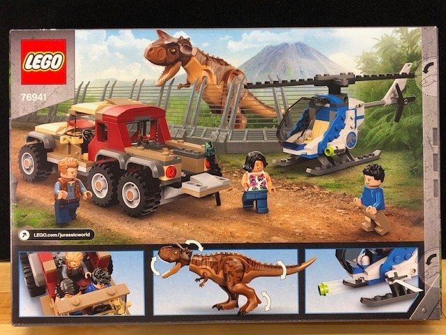 LEGO Jurassic World 76941 "Dinosauriejakt med Carnotaurus" - från 2021 oöppnad!