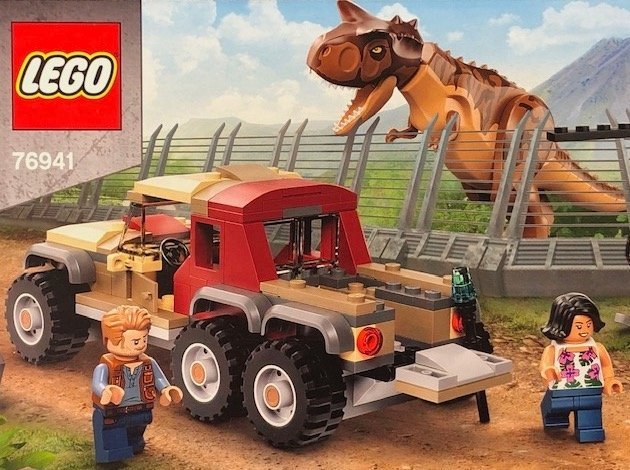 LEGO Jurassic World 76941 "Dinosauriejakt med Carnotaurus" - från 2021 oöppnad!