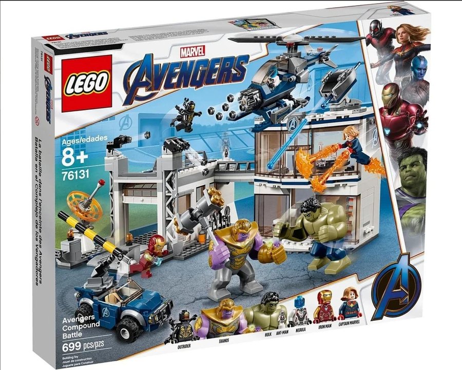 LEGO Marvel Super Heroes 76131 (Nytt) "Avengers kasernstrid"