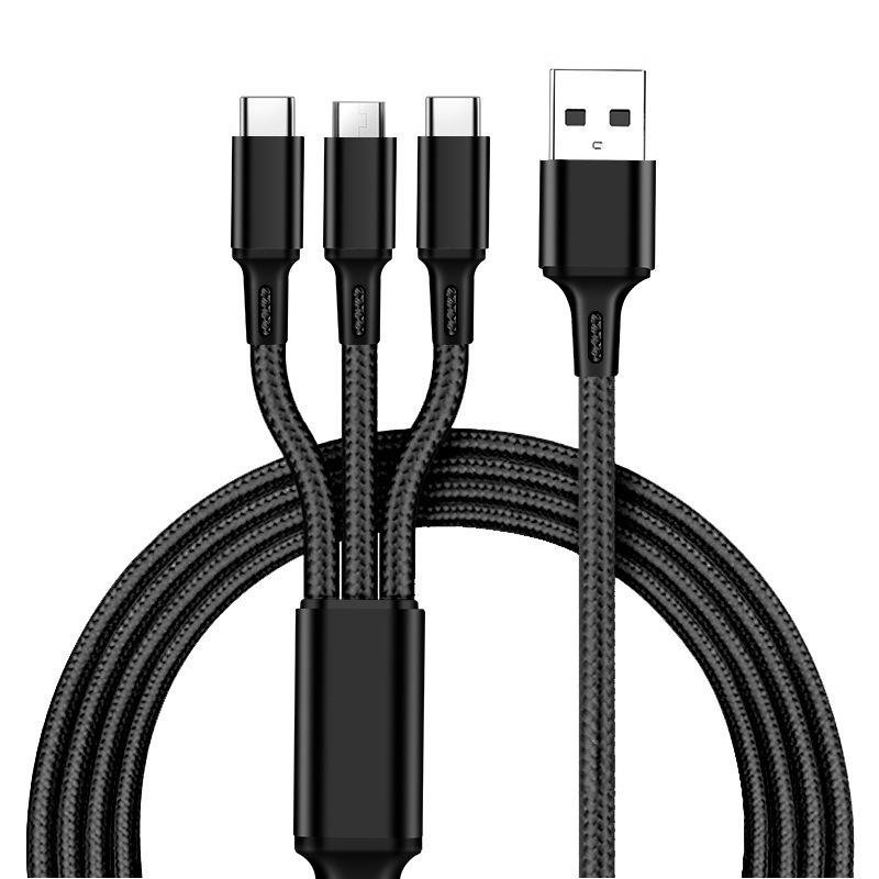 3 i 1 usb charging cable Multi USB-kabel 3 i 1 flera laddningskablar