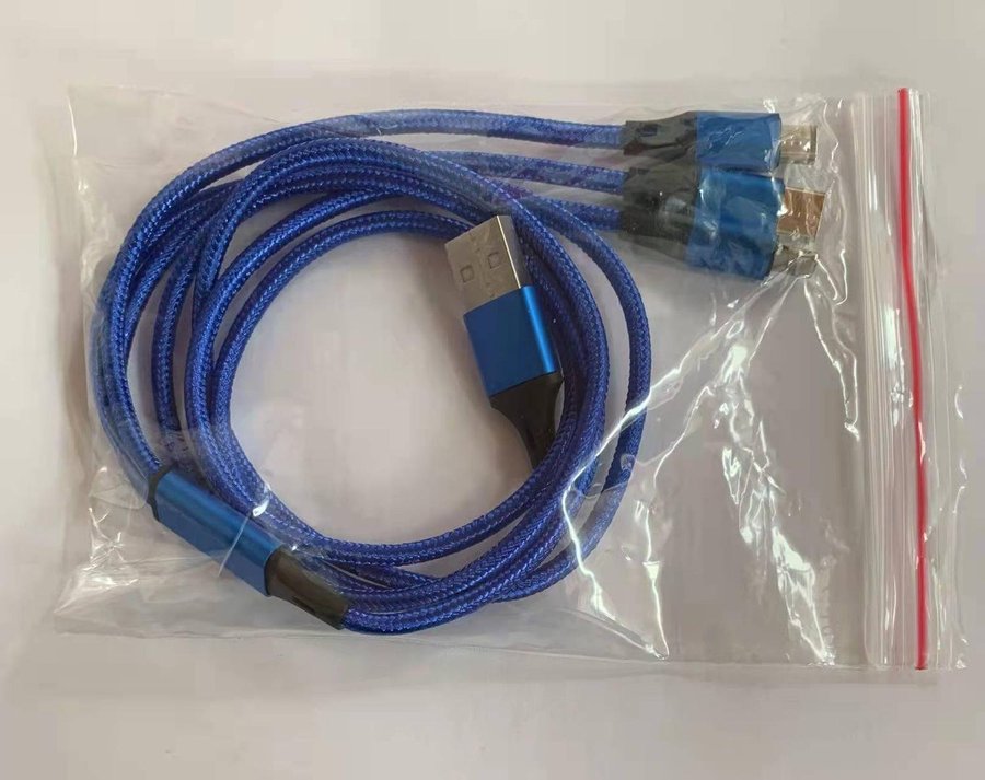 3 i 1 usb charging cable Multi USB-kabel 3 i 1 flera laddningskablar