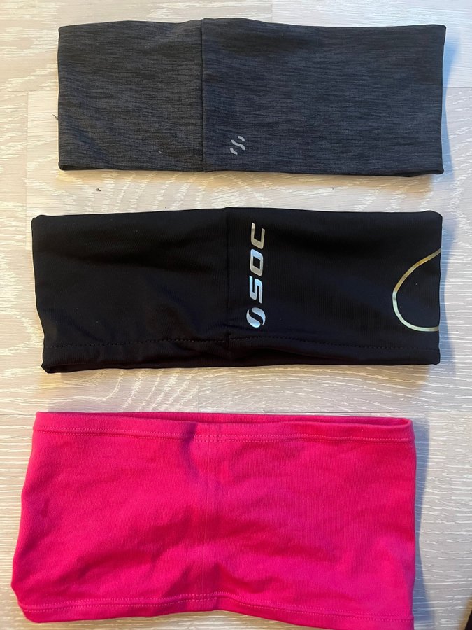 Pannband headband träning Nike HM HM Soc stadium svart rosa