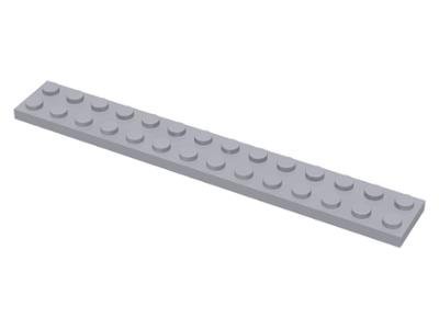 Light Bluish Gray Plate 2 x 14- LEGO - 91988