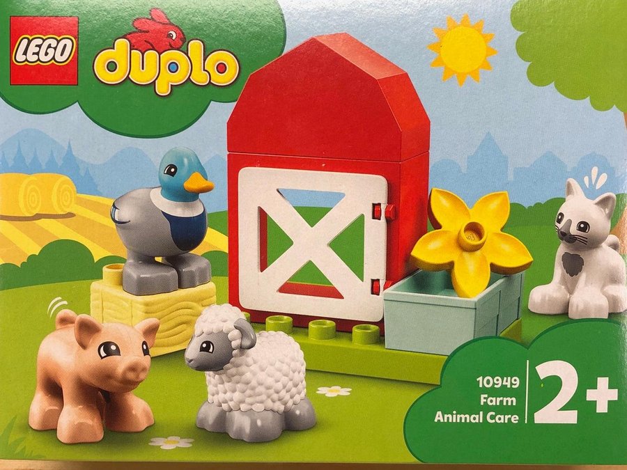 LEGO Duplo 10949 "Bondgårdsdjur att sköta om" - från 2021 oöppnad / förseglad!