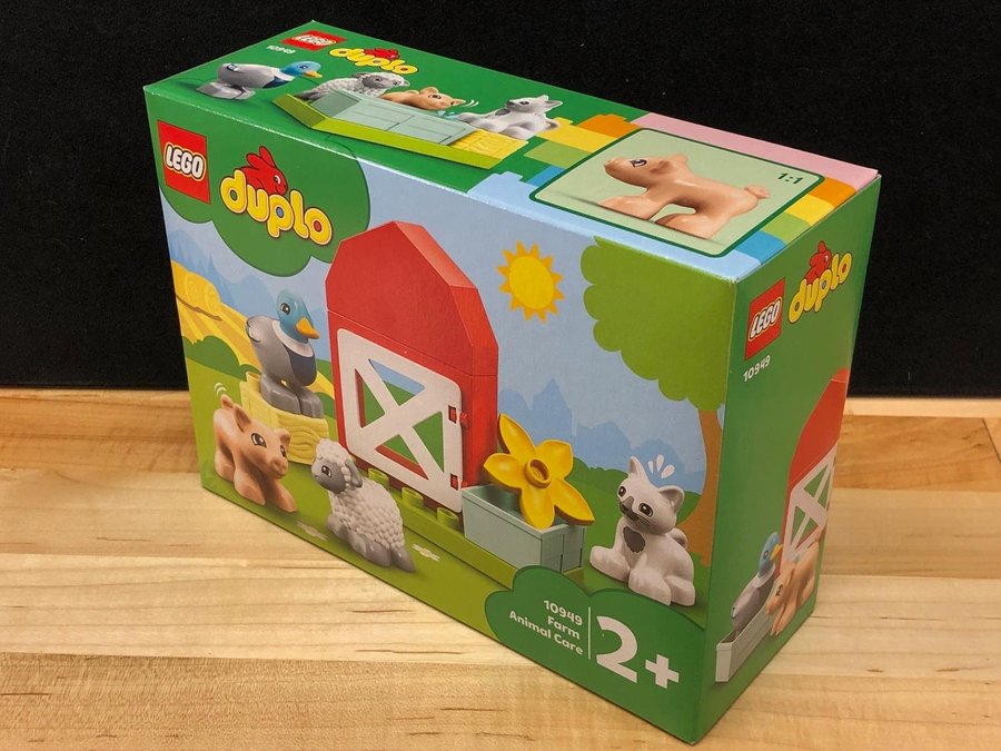 LEGO Duplo 10949 "Bondgårdsdjur att sköta om" - från 2021 oöppnad / förseglad!