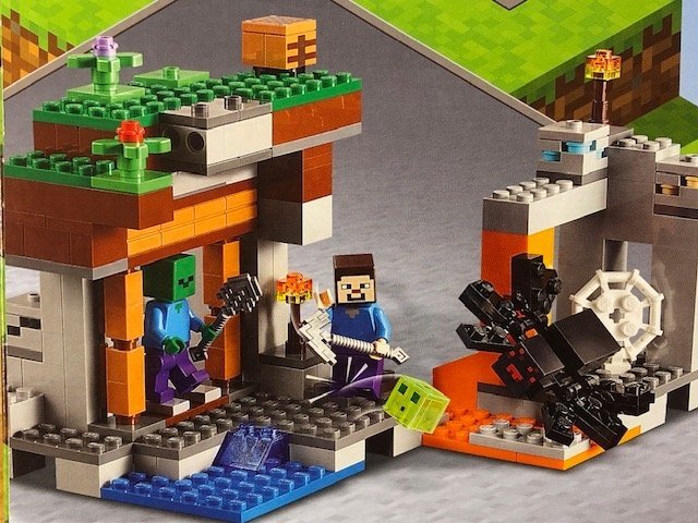 LEGO Minecraft 21166 "Den övergivna gruvan" - från 2020 oöppnad / förseglad!