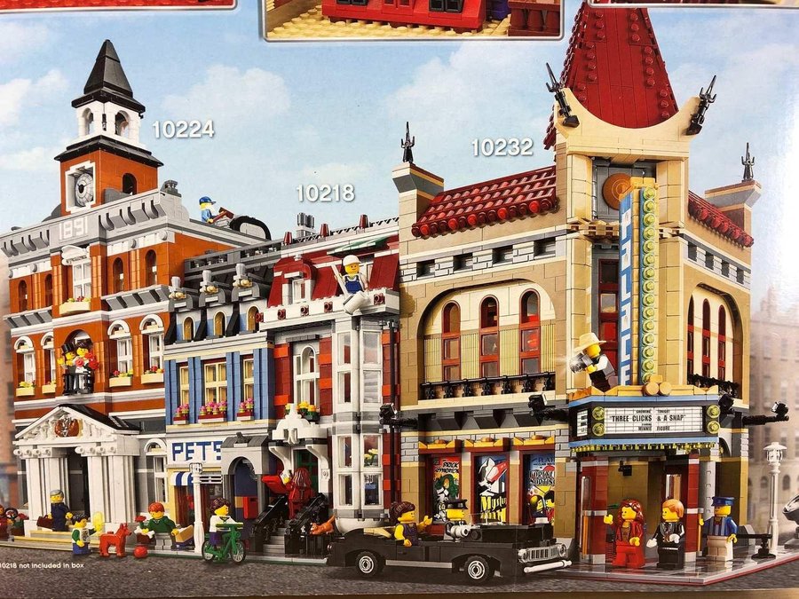 LEGO 10232 Creator "Place Cinema" - från 2013 Oöppnad / förseglad!