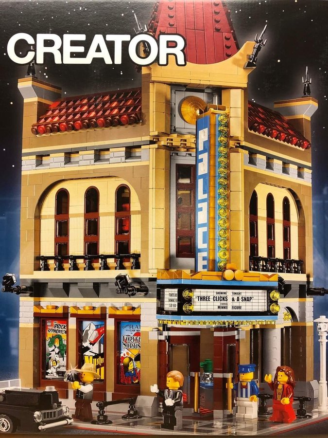 LEGO 10232 Creator "Place Cinema" - från 2013 Oöppnad / förseglad!