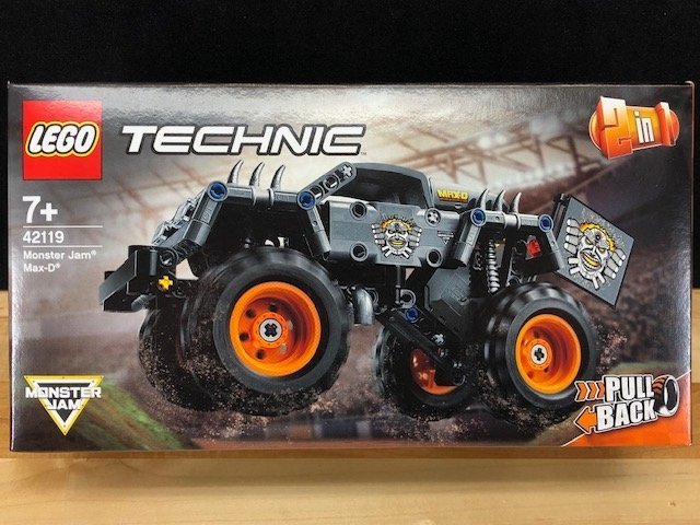 LEGO Technic 42119 "Monster Jam Max-D" - från 2021 oöppnad!!