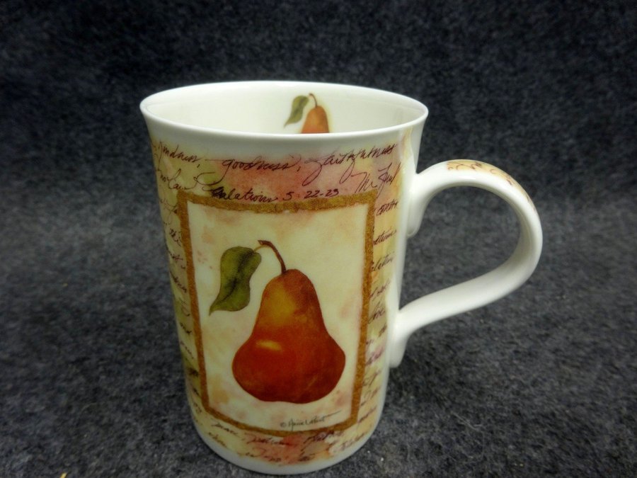Wessex Collection Autumn Fruits Fine Bone China Mugg
