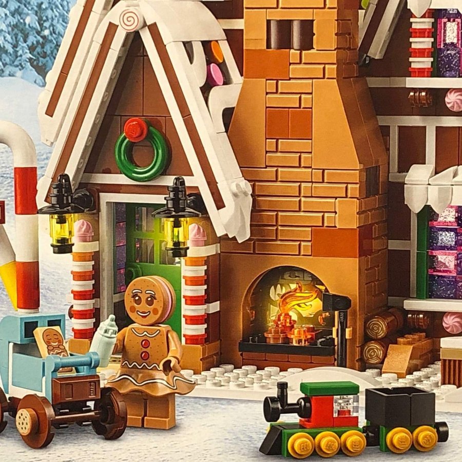 LEGO 10267 Exclusive / Jul "Pepparkakshus" - från 2019 oöppnad / förseglad!