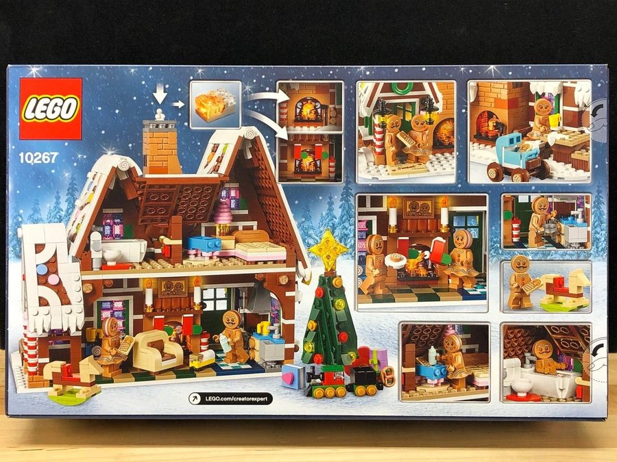 LEGO 10267 Exclusive / Jul "Pepparkakshus" - från 2019 oöppnad / förseglad!