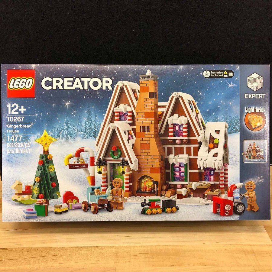 LEGO 10267 Exclusive / Jul "Pepparkakshus" - från 2019 oöppnad / förseglad!