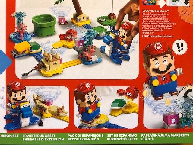 LEGO Super Mario 71398 "Dorries strand - expansionsset" - oöppnad / förseglad!