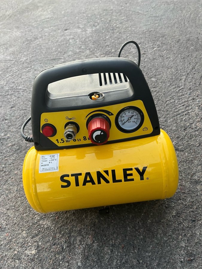 Stanley Kompressor 15 HP 6L 8 Bar