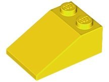 Yellow Slope 33 3 x 2- LEGO - 3298