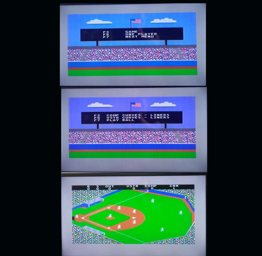 Star League Baseball (Gamestar) >TESTAD< - Disk - Commodore 64/C64 Spel