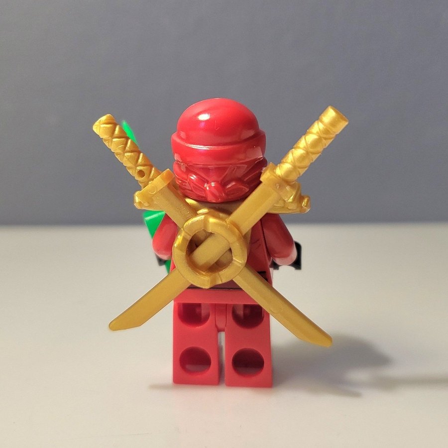 Lego Ninjago Kai Röda Eld Ninjan figur minifigur gubbe