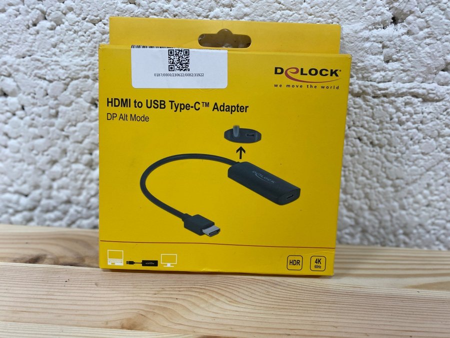 DeLOCK Adapter HDMI  Micro-USB to USB-C