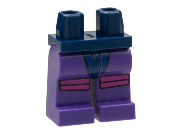 Dark Blue Hips and Dark Purple Legs - LEGO - Minifigur - 970c89pb06