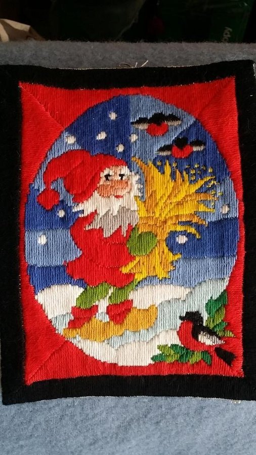 Vepa Handbroderad TOMTE Jul !