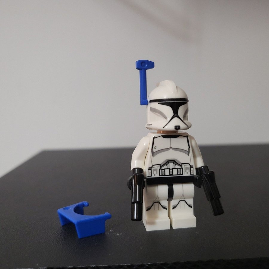 Lego Star Wars Phase 1 Clone Trooper Blå tillbehör