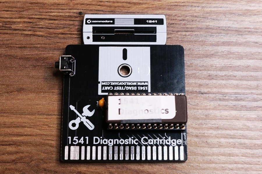 1541 Diagnostics Cart / test Cart för Commodore 64 / C64