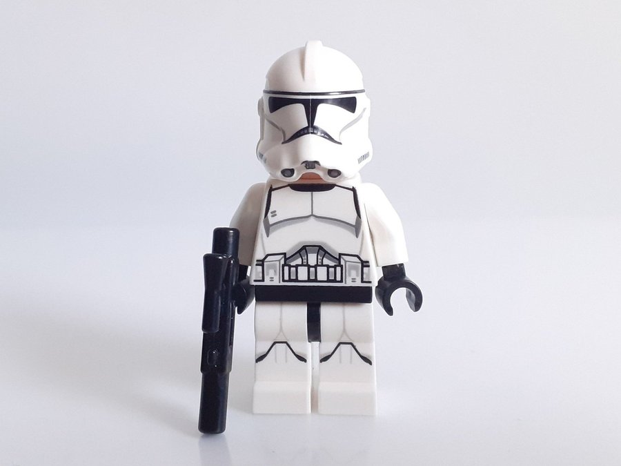 Lego Star Wars Phase 2 Clone Trooper Vanlig Vit från 2014 minifig