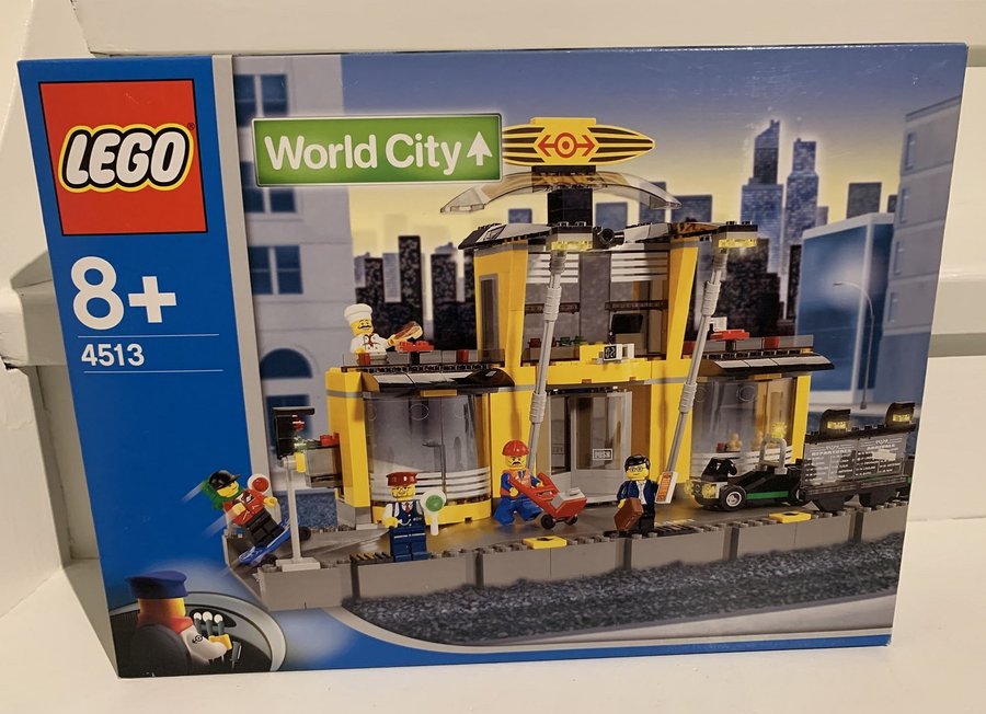 LEGO City 4513 TÅGSTATION - NYTT