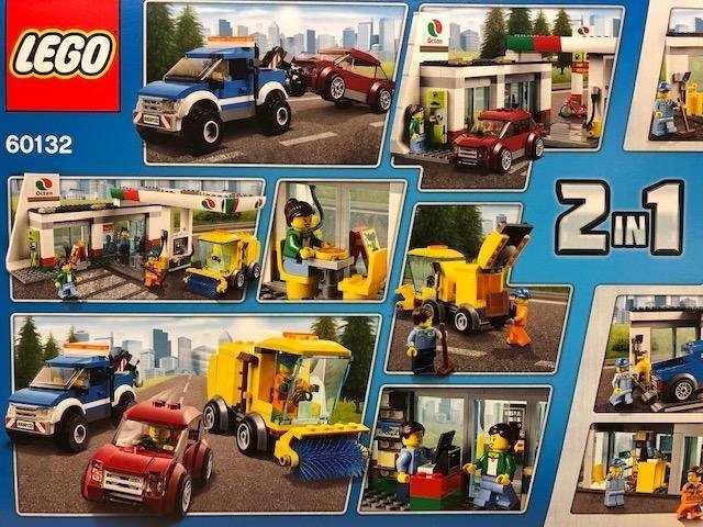 LEGO 60132 City "Service Station" - från 2016 oöppnad / förseglad!