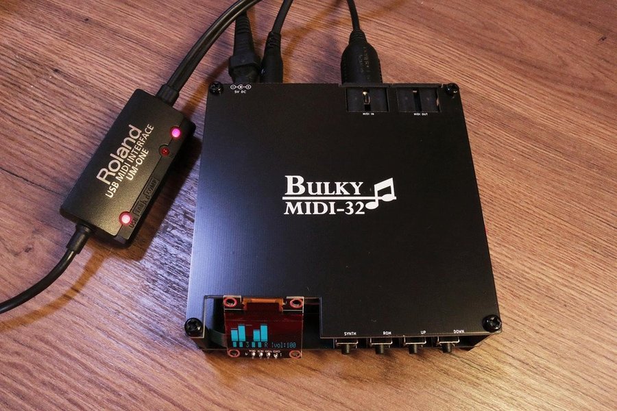 BulkyMIDI-32 MT-32 emulator för retro datorer - Pi mt32-pi midi mt32 bulkymidi