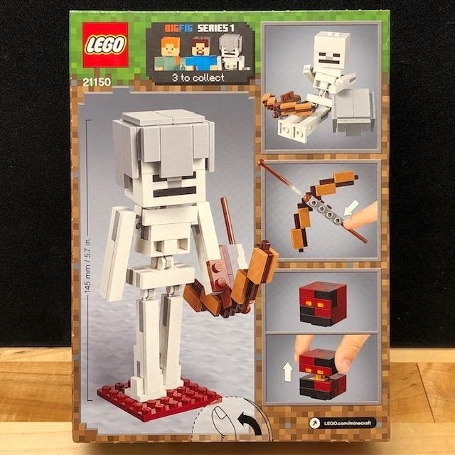 LEGO Minecraft 21150 "BigFig skelett med magmakub" - från 2019 oöppnad!