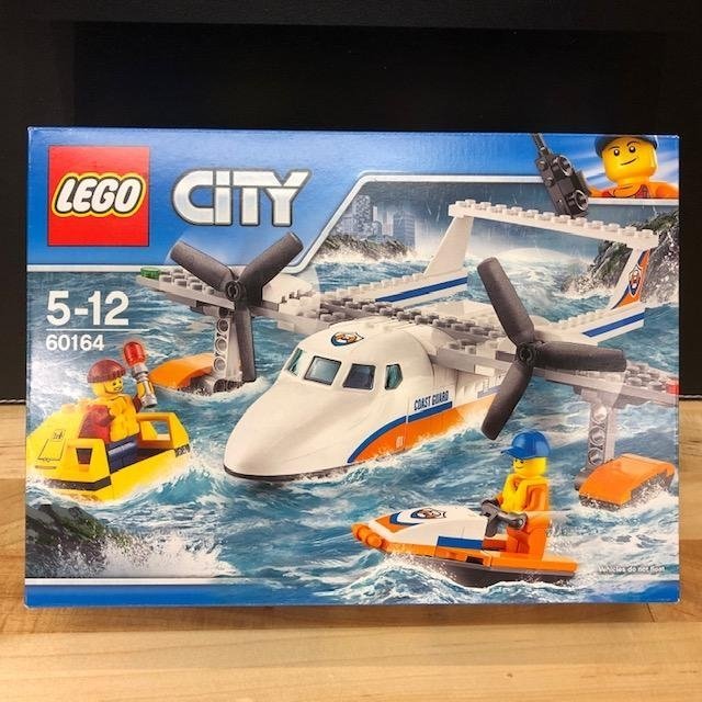 LEGO City 60164 "Sjöräddningsplan" - från 2017 oöppnad / förseglad!