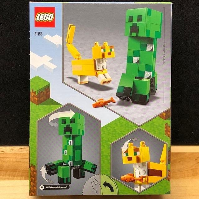 LEGO Minecraft 21156 "BigFig Creeper och ozelot" - från 2020 oöppnad!