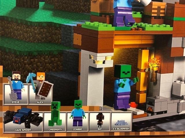 LEGO Minecraft 21147 "Bedrock Adventures" - från 2018 oöppnad / förseglad!