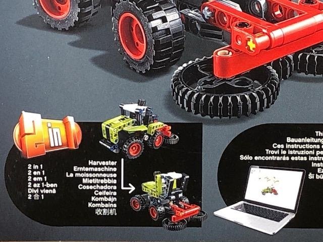LEGO 42102 Technic "Mini CLAAS Xerion" - från 2020 Oöppnad /förseglad!