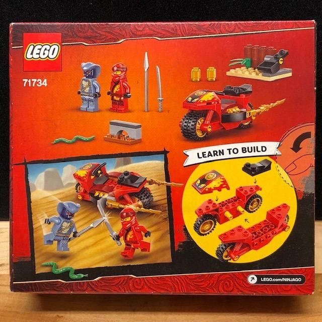 LEGO Ninjago 71734 "Kais vassa motorcykel" - från 2021 oöppnad / förseglad!