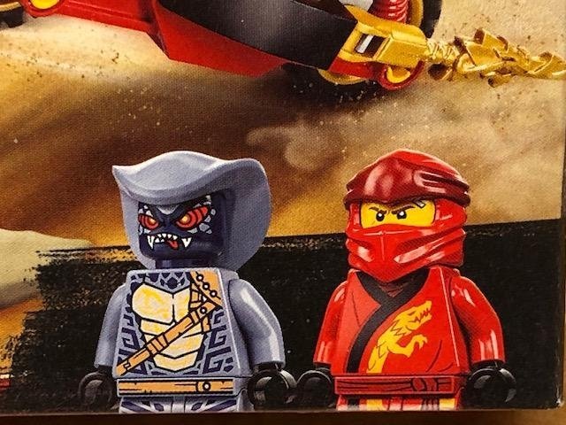 LEGO Ninjago 71734 "Kais vassa motorcykel" - från 2021 oöppnad / förseglad!