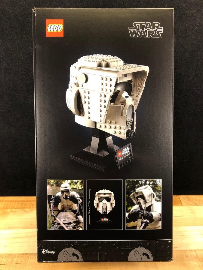 LEGO Star Wars 75305 "Scout Trooper Helmet" - från 2021 oöppnad /förseglad!