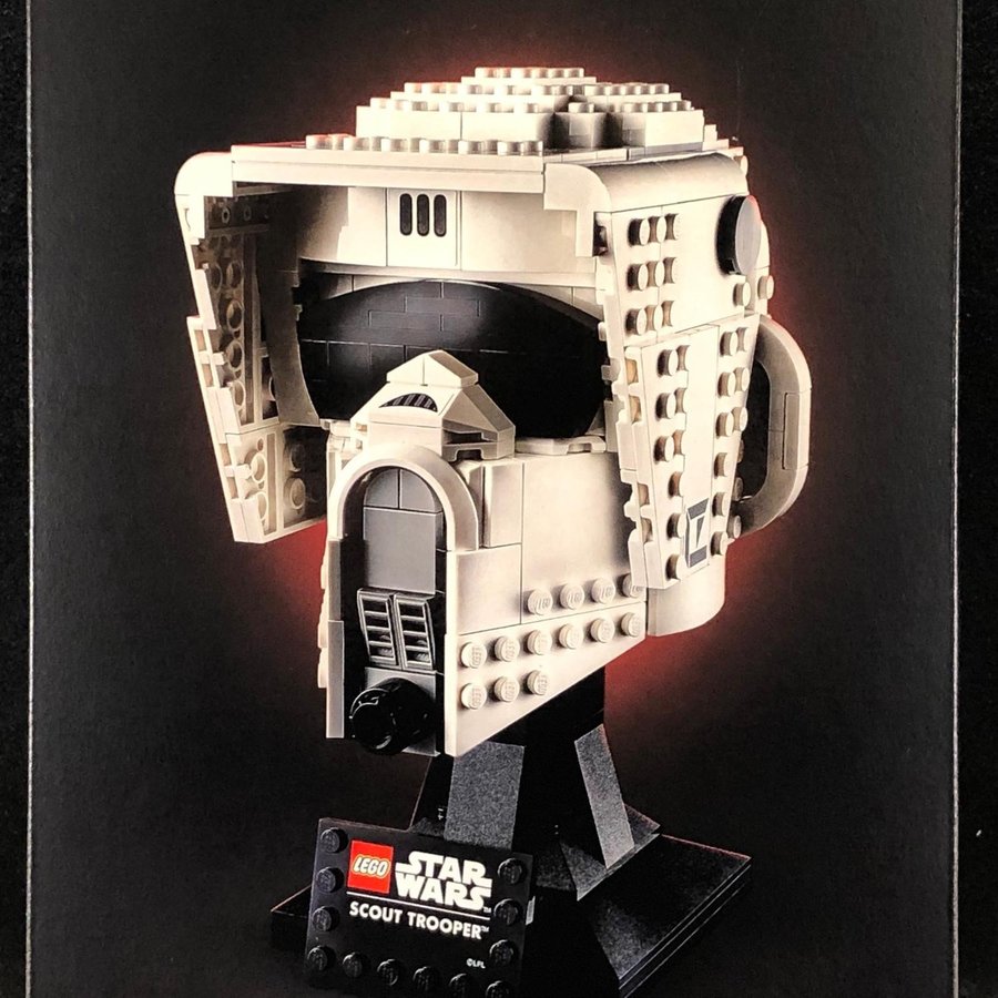 LEGO Star Wars 75305 "Scout Trooper Helmet" - från 2021 oöppnad /förseglad!