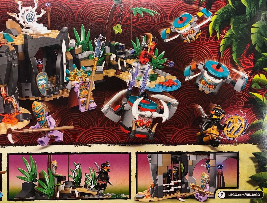 LEGO Ninjago 71747 "Väktarnas by" -från 2021 oöppnad / förseglad!