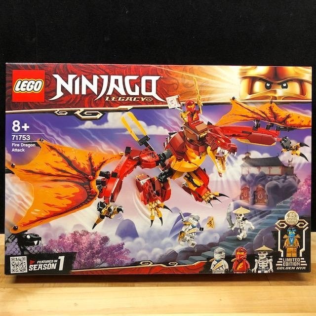 LEGO Ninjago 71753 "Elddrakens anfall" - från 2021 oöppnad / förseglad!!