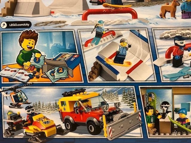 LEGO City 60203 "Skidresort" - från 2019 oöppnad / förseglad!