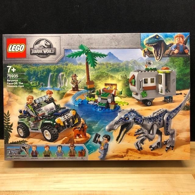 LEGO Jurassic World 75935 "Strid mot Baryonyx Skattjakten" - från 2019 oöppnad!