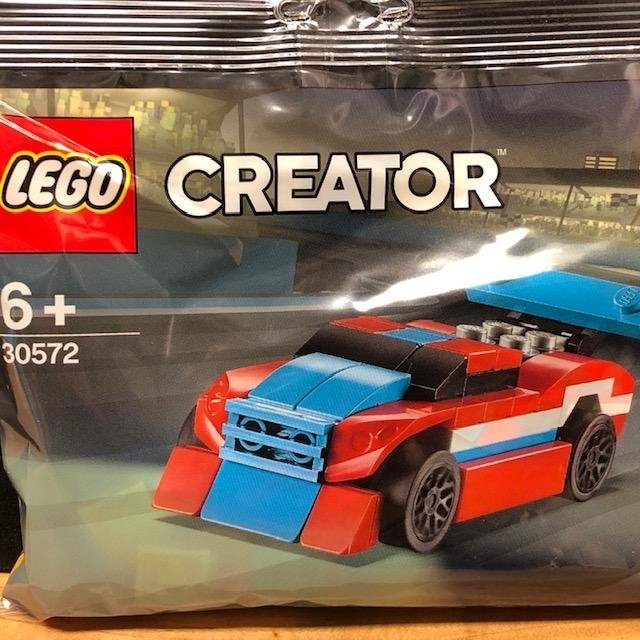 LEGO Creator 30572 "Race Car" - specialpåse från 2019 oöppnad!