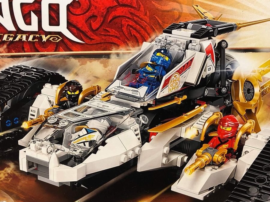 LEGO Ninjago 71739 "Ultraljudsfarkost" - från 2021 oöppnad / förseglad